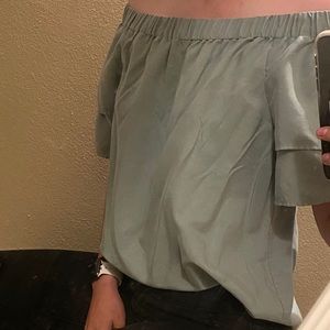 Off the shoulder top